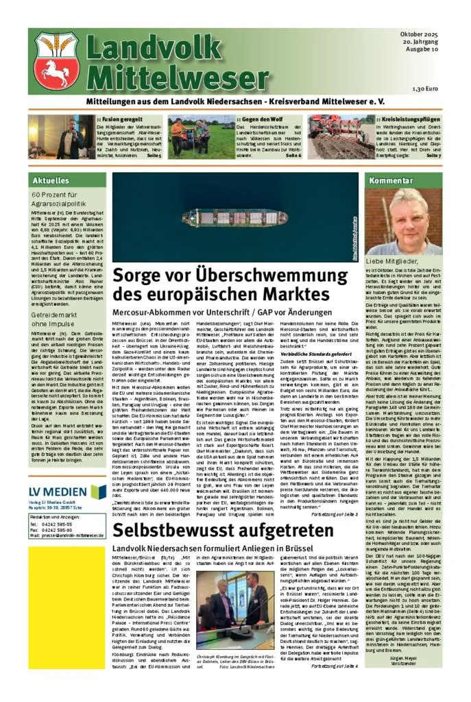 Ausgabe Oktober 2025 Ausgabe Oktober 2025