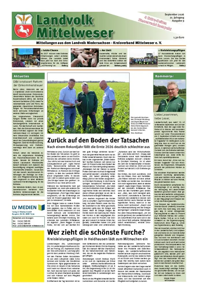 Ausgabe September 2026