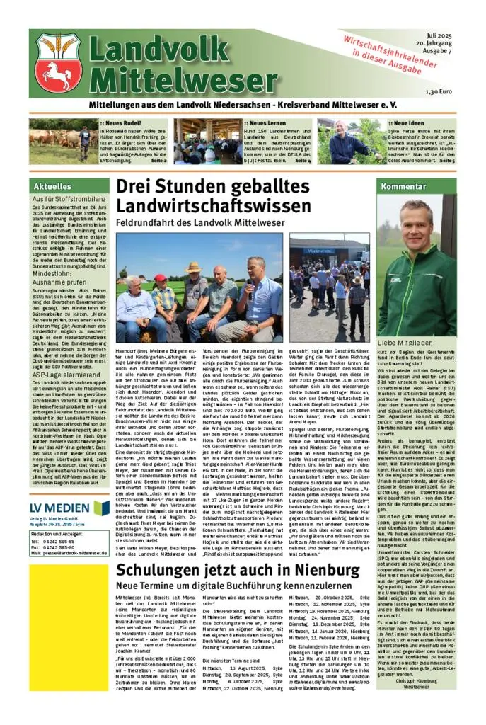 Ausgabe Juli 2025